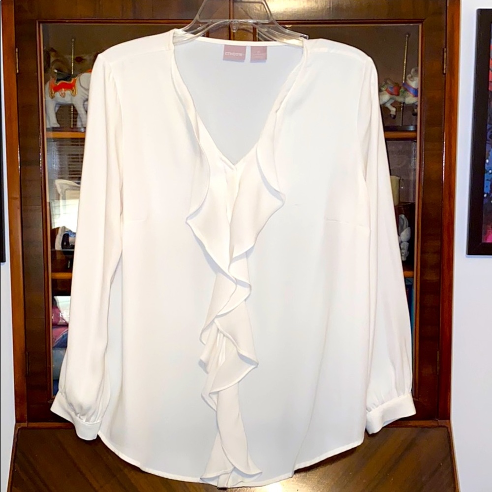 Chico’s Ruffled Blouse